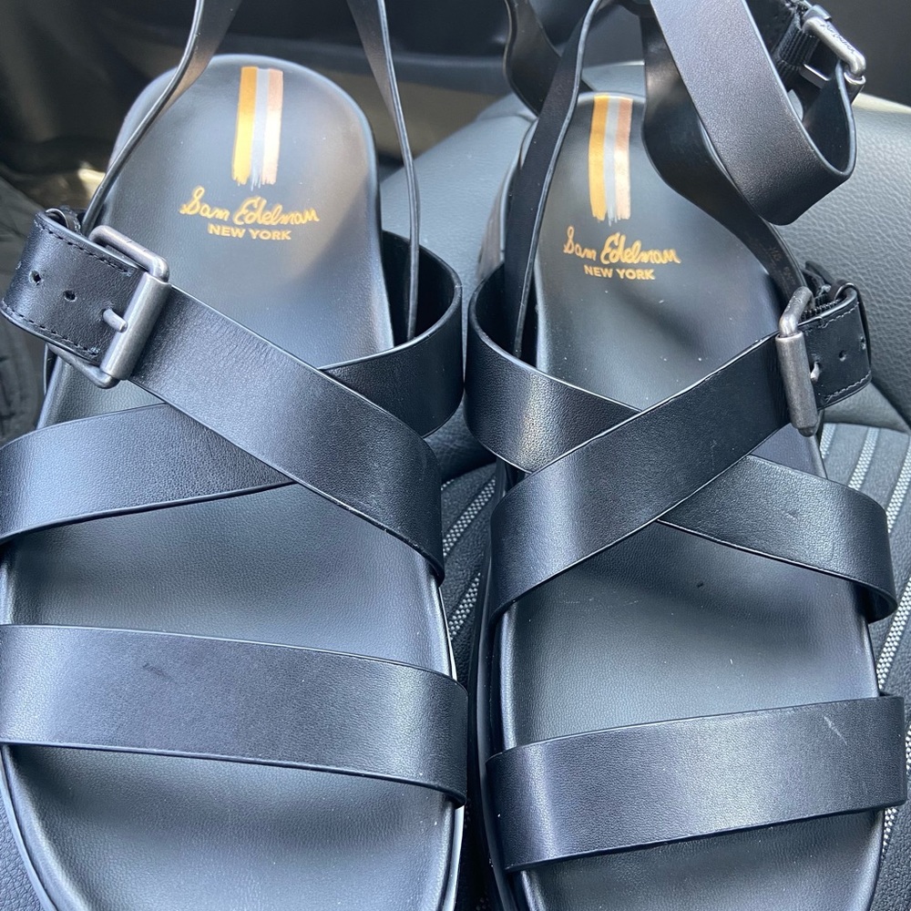 Black sandals
